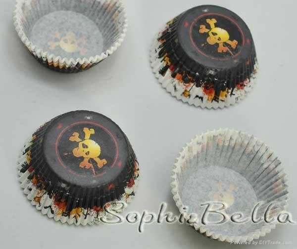 FDA APPROVED Wholesale HOT Halloween Cupcake Cases Baking Cups 2