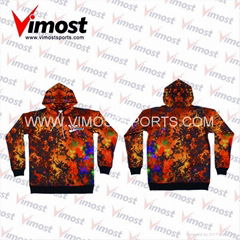 custom 100 % polyester hoodies