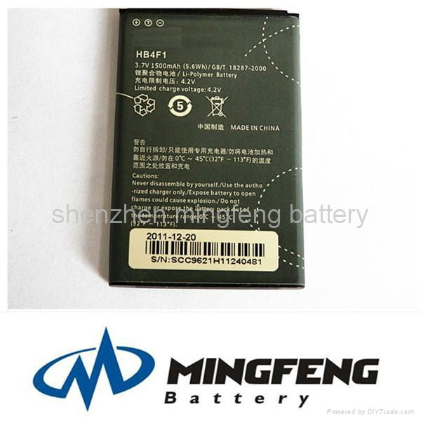 shenzhen factory! cell phone battery HB4F1 for huawei