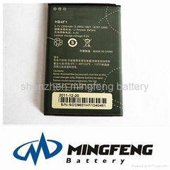 shenzhen factory! cell phone battery HB4F1 for huawei