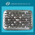 disposable aluminium foil grill tray for