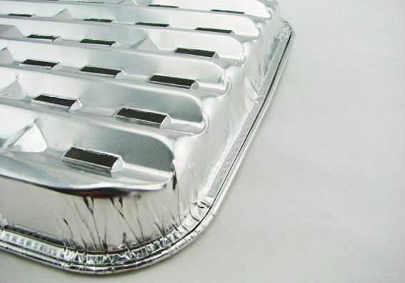 disposable aluminium foil grill tray for BBQ Aluminium foil BBQ foil pan GERMANY 3