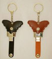 Novelty OEM Leather USB Flash Memory Stick 