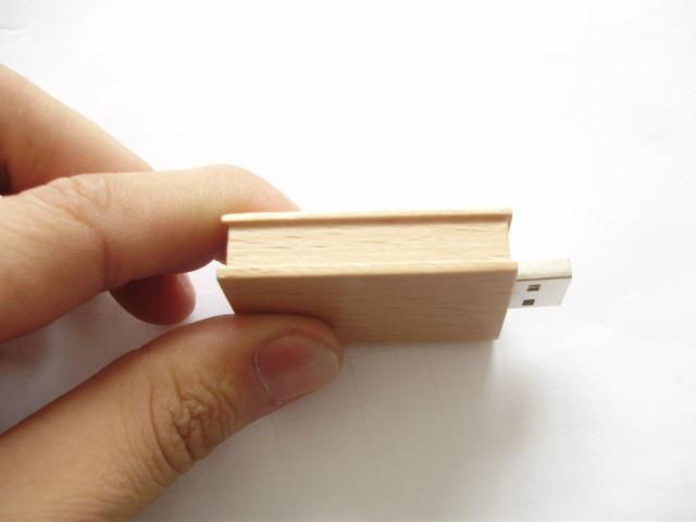 Customized Promotional Wooden Book USB Flash Stick Memory Drives  5