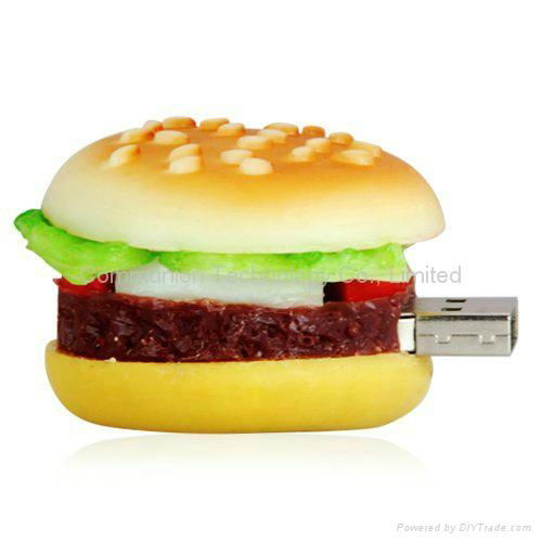 PVC Food  usb drive usb flash disk  2