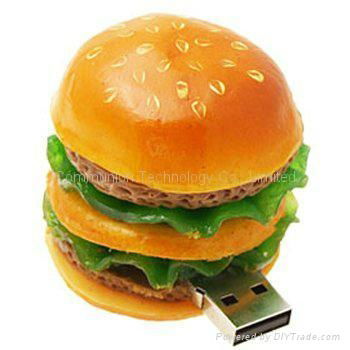 PVC Food  usb drive usb flash disk  3