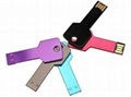 Colorful Key Shape Cheapest USB Flash Memory Stick  3