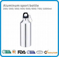 aluminum sport water bottle