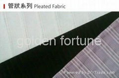 pleated fabric