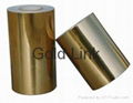 Bright Gold PET Adhesive Films