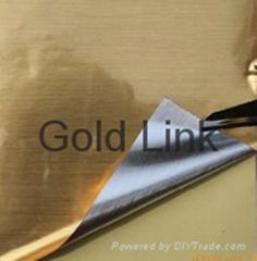 Glossy Gold Film Self Adhesive