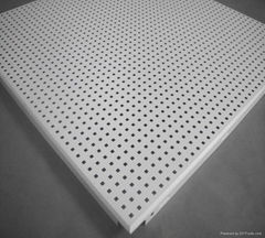 acoustic metal ceiling tile