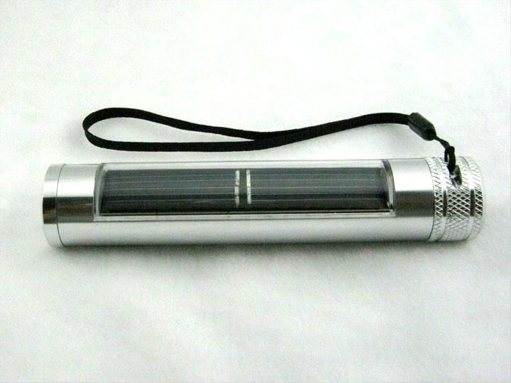 太陽能手電筒 5LED 3