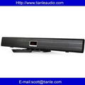 Ultra-slim TV soundstand speaker system