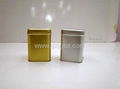 metal packaging tea tin food container without picture