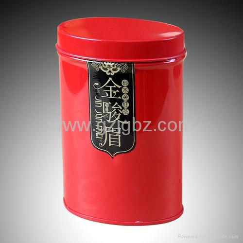 metal packaging tea tin food container without picture 5