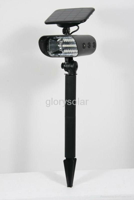 solar plastic stake light solar garden spot light solar garden light 2