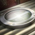 Solar Stainless Step Light 