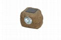 Polyresin Garden Solar Lighted Stepping