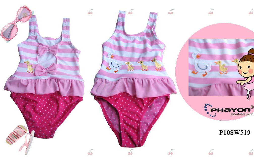 Girl's swimwear with Fashion&Cute design 5