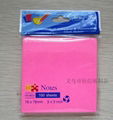 3"x3" fluorescence color memo pad