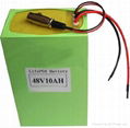 48V 10Ah LiFePo4 Battery Packs For