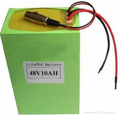 48V 10Ah LiFePo4 Battery Packs For Electric Scooters