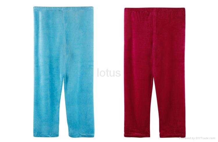 Autumn sleep suit female long-sleeve coral fleece pajamas set good quality 4