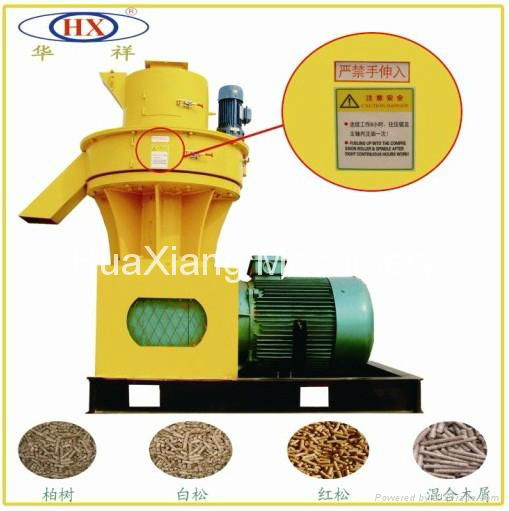 efficient centrifugal vertical ring die wood pellet mill 3