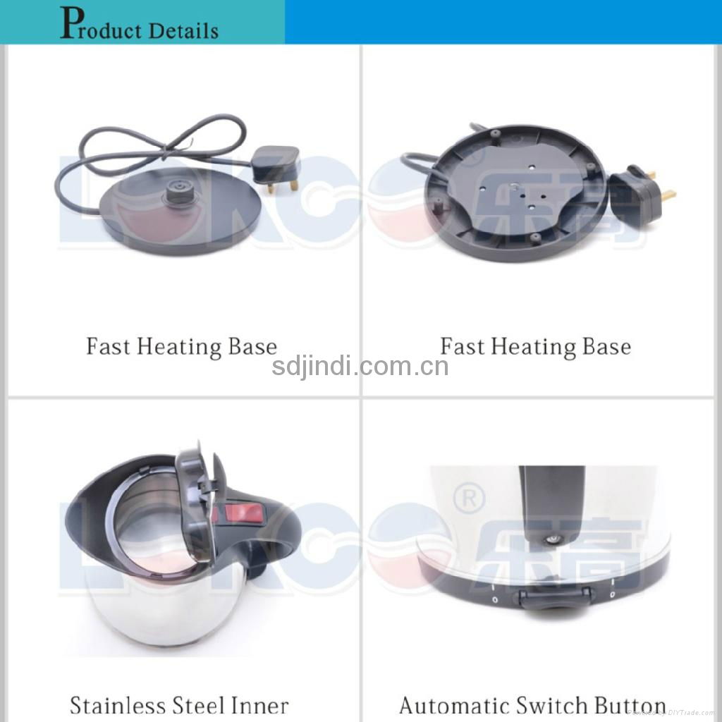 2L Large Stainless Electric Water Kettle  2