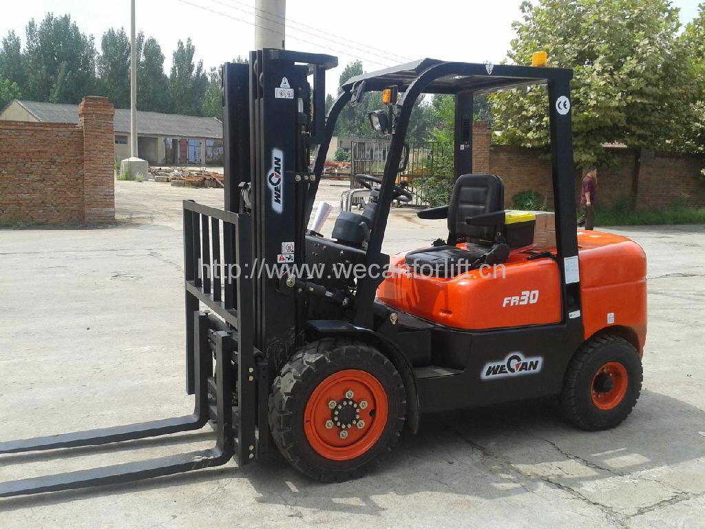 3T diesel forklift truck