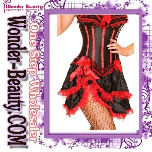 2012 Fashion corset including dress