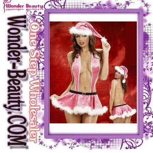 2012 Sexy christmas costume for lady