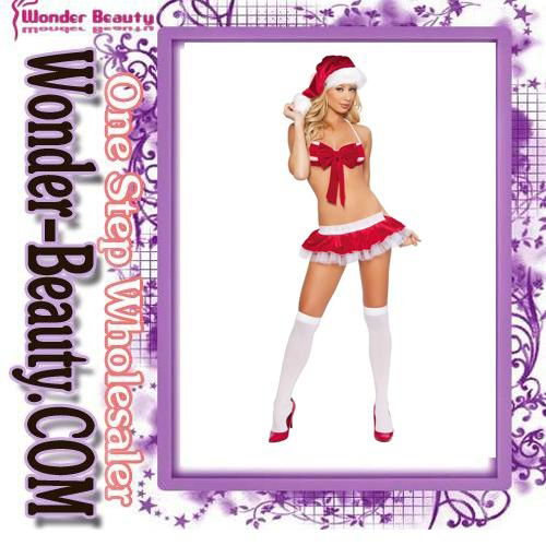2012 Sexy christmas costume for lady 2