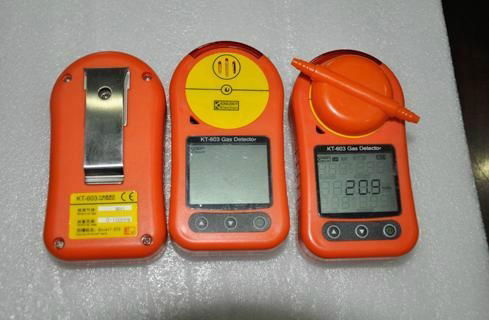 portable single gas detector for combustible toxic Oxygen gases 2
