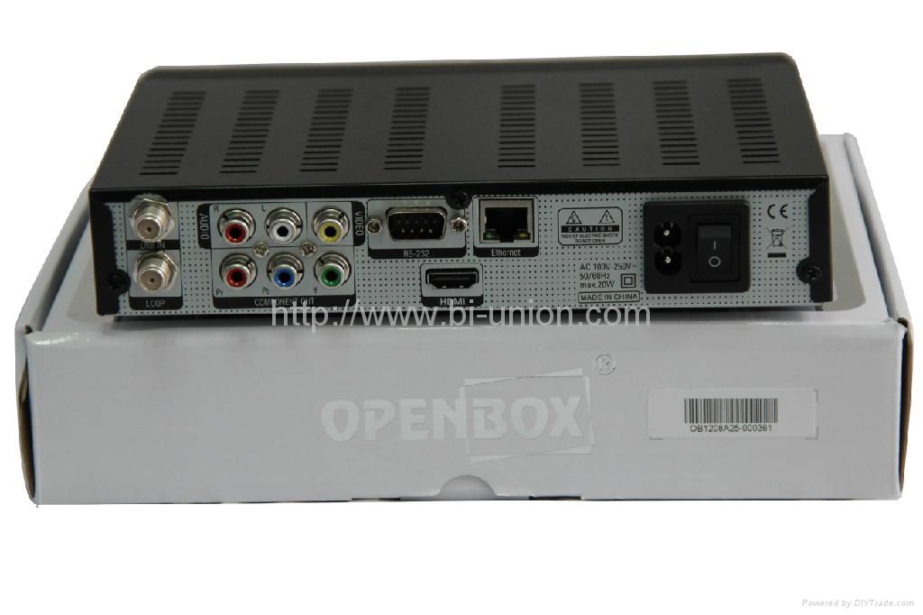 Full HD Openbox X3 with Wifi digital satellite tv receiver 4