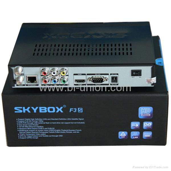 2013 new arrival full 1080p cardsharing gprs receiver skybox f3s 3