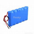 18650 3.7v 2200mAh battery cell for