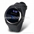 Bluetooth wristwatch with caller ID display and dial keypad  2