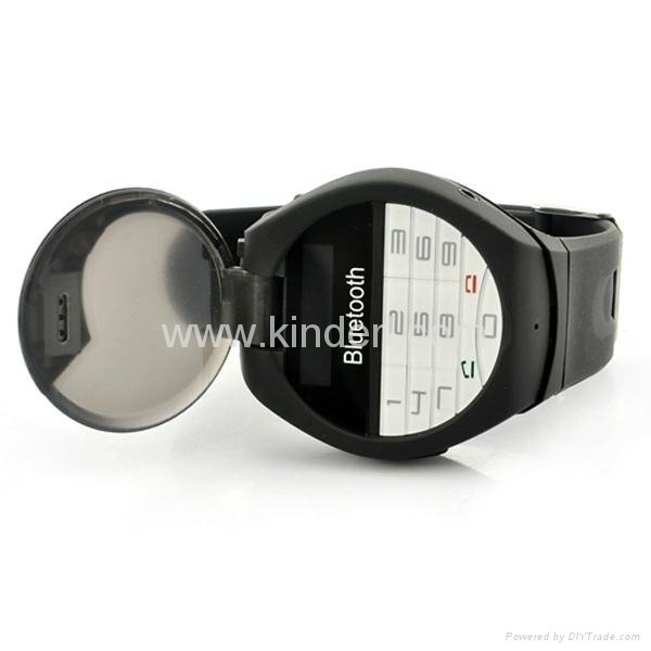 Bluetooth wristwatch with caller ID display and dial keypad  3