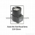 Vari-focal Lens 2.8-12mm / Auto Iris Lens / CCTV  Camera Lens / 4-9mm vari-focal 1