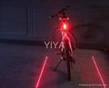 Rechargeable led tail light for bike  4