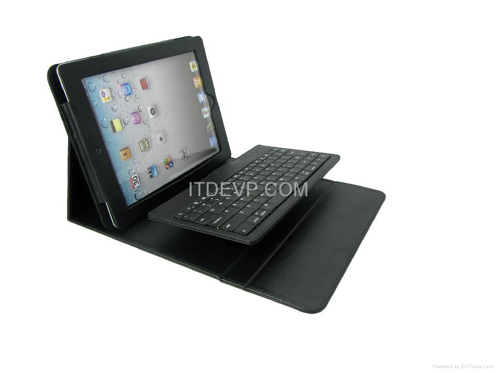  iPad2/3 Magnet bluetooth keyboard case 3