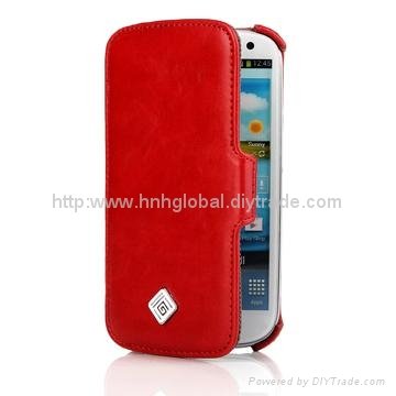 Leather Case for Samsung Galaxy S3/i9300 2