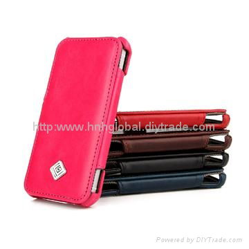 Leather Case for Samsung Galaxy S4/i9500