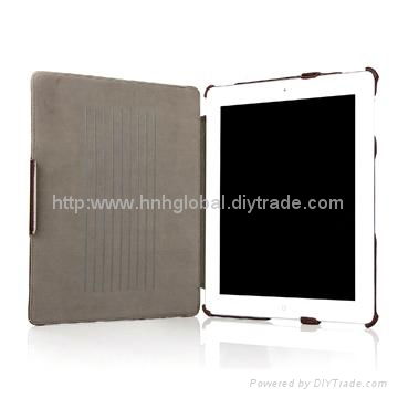 Leather Case for iPad 3