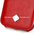 Leather PU Case for Samsung Galaxy S4/i9500 5