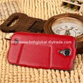 Leather Mobile Phone Case for Samsung Galaxy S4 3