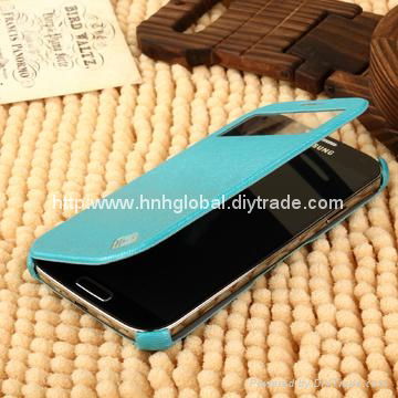 Window Opening Design Case for Samsung Galaxy S4 2