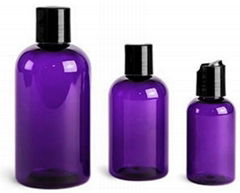 PET shampoo bottles